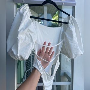 Backless Sabo bodysuit